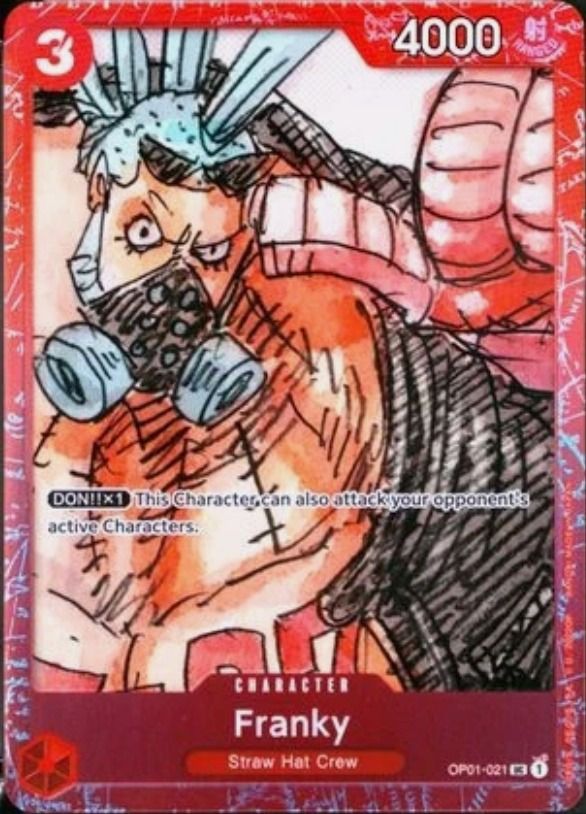 Franky OP01-021 - Red Film Collection - ENG imagen 1